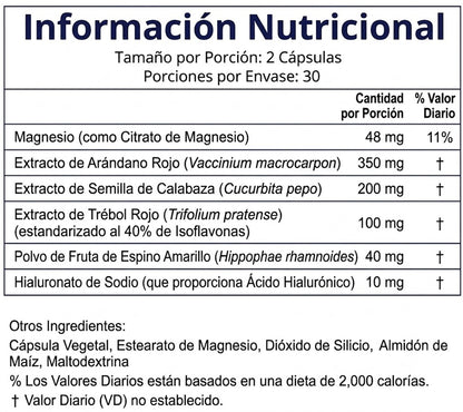 UroControl: Mejora de forma natural las pérdidas de orina, la urgencia miccional y las visitas nocturnas al baño.